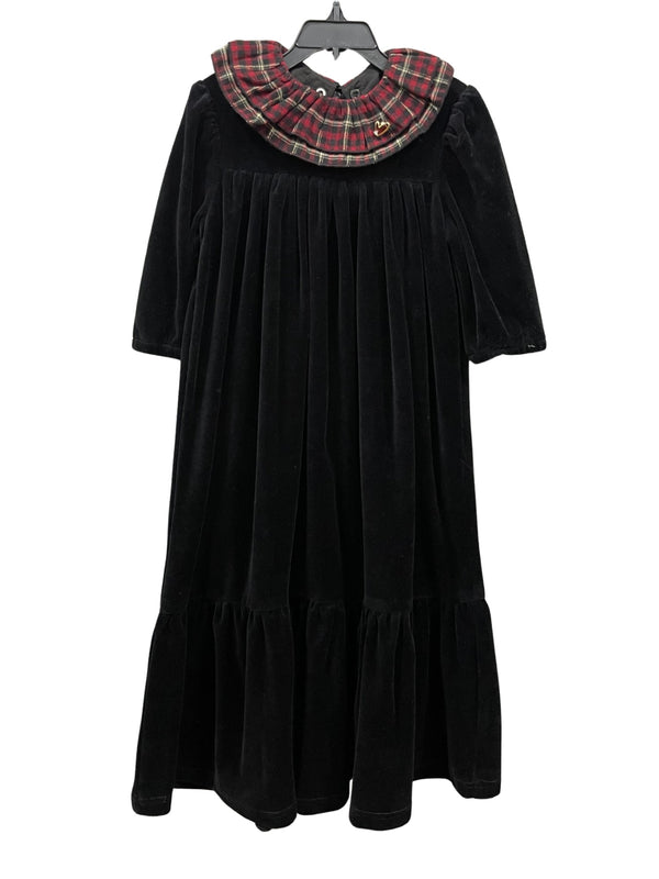 Tikie Event Girls Scottish Collar Robe Black