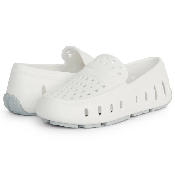 Floafers Kids Shoes Bright White/Habor Mist