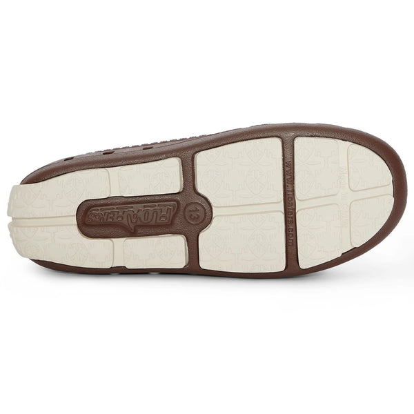 Floafers Kids Shoes Driftwood Brown/Coconut