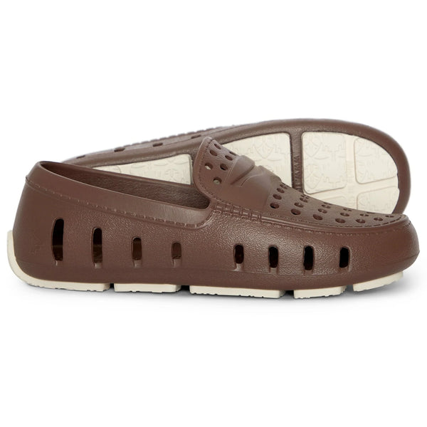 Floafers Kids Shoes Driftwood Brown/Coconut