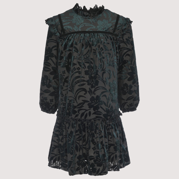 Papillon Girls Marble Dress Floral
