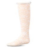 MeMoi Girls Floral Lace Knee High