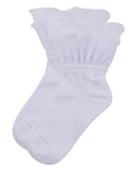MeMoi Girls Dual Layer Ruffle Anklet