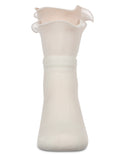 MeMoi Girls Dual Layer Ruffle Anklet