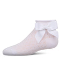 MeMoi Girls Drop Stitch Scalloped Anklet