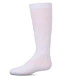 MeMoi Girls Multi Heart Knee High