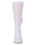 MeMoi Girls Ribbed Bow Knee High