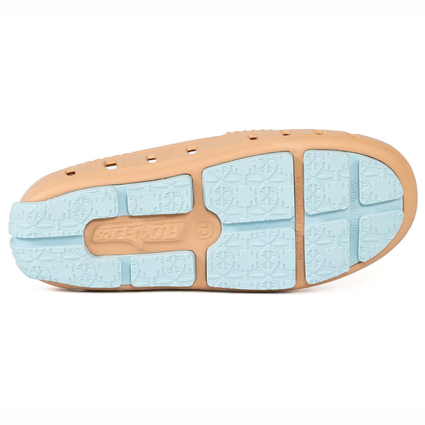 Floafers Kids Shoes Peach Quartz/Sky Blue