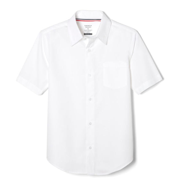 French Toast Boys Short Sleeve Oxford Shirt