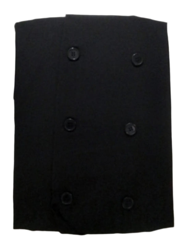 Classic Plus Black Chalet With Shoulder Pad Double Brest
