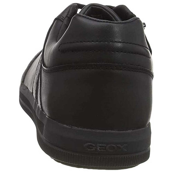 Geox Arzach Boys Black Clean Lace-Up Shoe