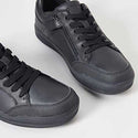 Geox Arzach Boys Black Clean Lace-Up Shoe