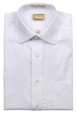 Vanetto Mens White Shirt Left Over Right - 13th Avenue