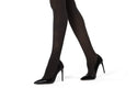 Melas Women Jet Black Microfiber Opaque Tights 60 Denier Appearance - 13th Avenue