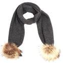 Sanremo Girls Scarf With Pompom - 13th Avenue
