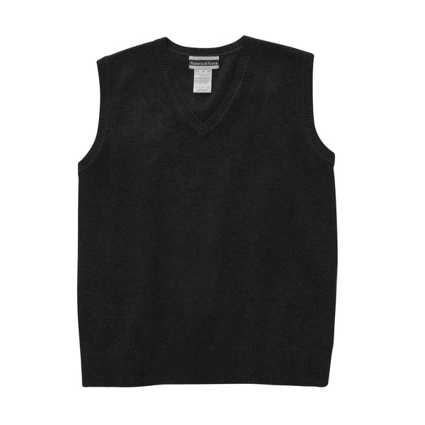 Robert di Roma Men's Black Vest - 13th Avenue