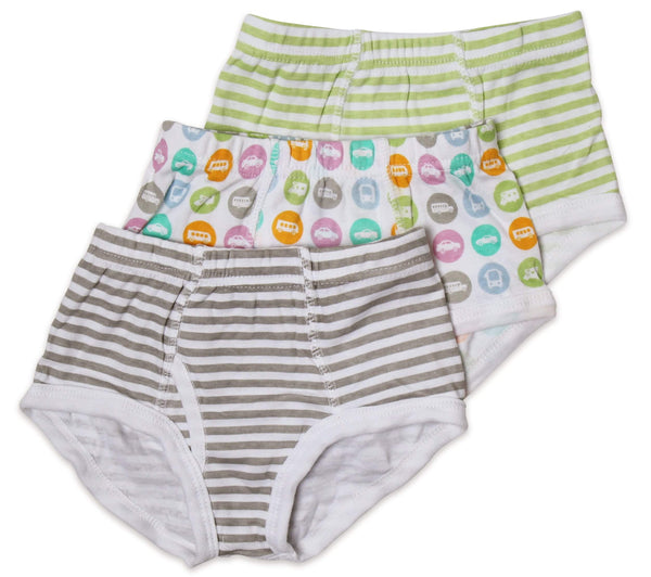 Jack & Jill Boys Designed Briefs Pack of 3 - 13th Avenue