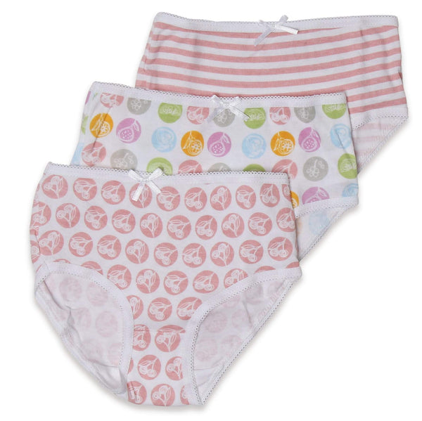 Jack & Jill Girls Designed Briefs Pack of 3 - 13th Avenue