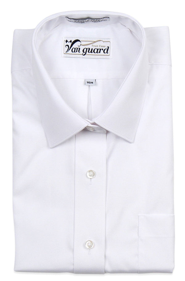 Van Guard Mens White Shirt Chassidisch (Right Over Left) - Boys - 13th Avenue