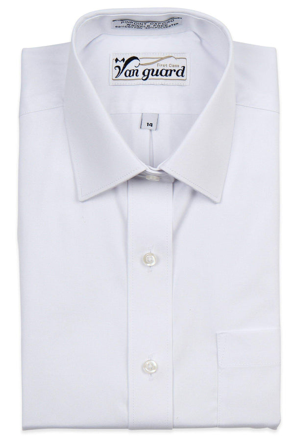 Van Guard Mens White Shirt Chassidisch (Right Over Left) - Boys - 13th Avenue