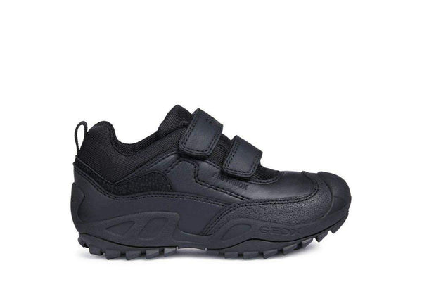 Geox Savage B.B. Boy's Black Shoe - 13th Avenue