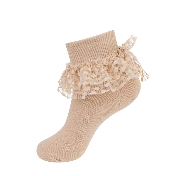 Jrp Dot Lace Anklet Sock - 13th Avenue