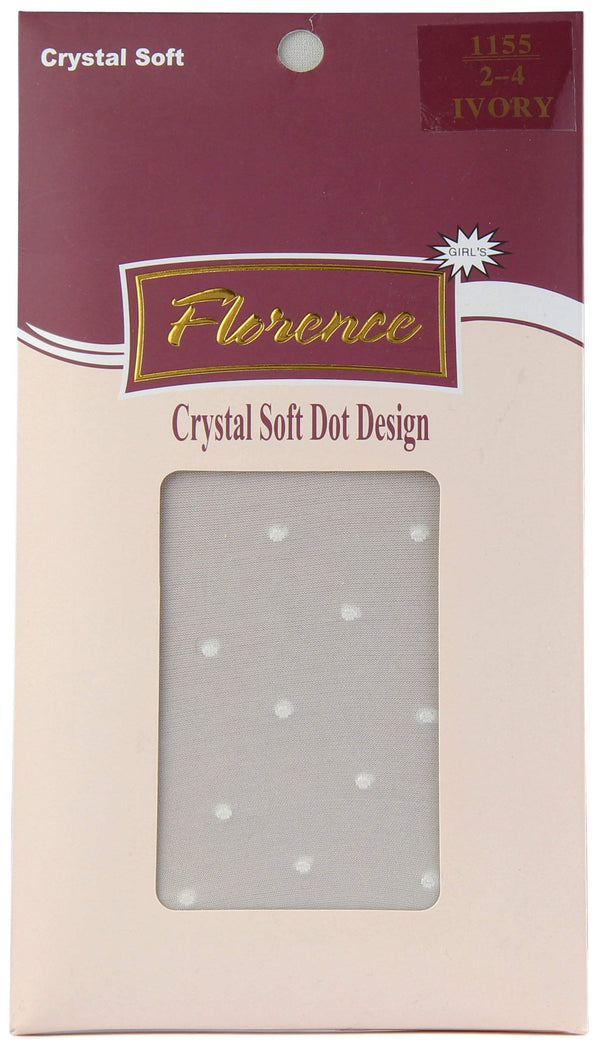 Florence Girls Crystal Soft Dot Design Tights Style: 1155 - 13th Avenue