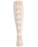 MeMoi Bow in the Back Opaque Girls Tights Style MK-729 - 13th Avenue