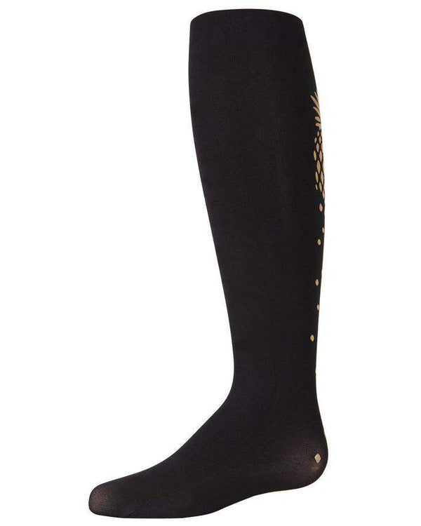 MeMoi Pretty Pineapple Black Tights Style: MKF-4014 - 13th Avenue