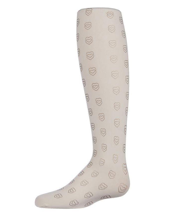 MeMoi Girls Fashion Tights 3D Heart Printed Style: MKF-4021 - 13th Avenue
