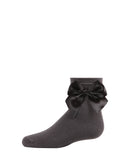 MeMoi Side Bow Anklet Socks Style: MKF-6032 - 13th Avenue