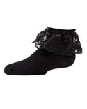 MeMoi Petite Floral Lace Anklet Sock Style: MKF-6028 - 13th Avenue