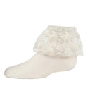 MeMoi Petite Floral Lace Anklet Sock Style: MKF-6028 - 13th Avenue