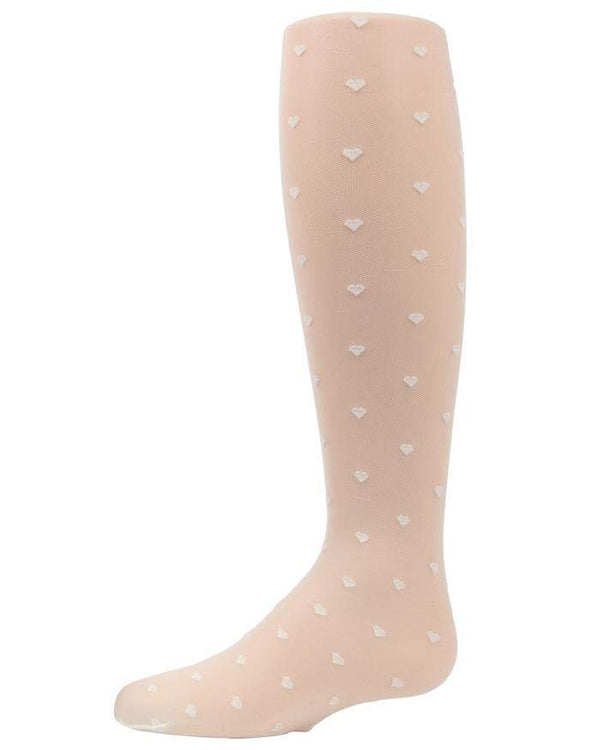 MeMoi Polkadot Heart Sheer Tights Style: MKF-8001 - 13th Avenue