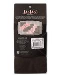 mo-646 MeMoi Perfectly Opaque Control Top Microfiber 2-Pair Pack Tights 60 Den Black - 13th Avenue
