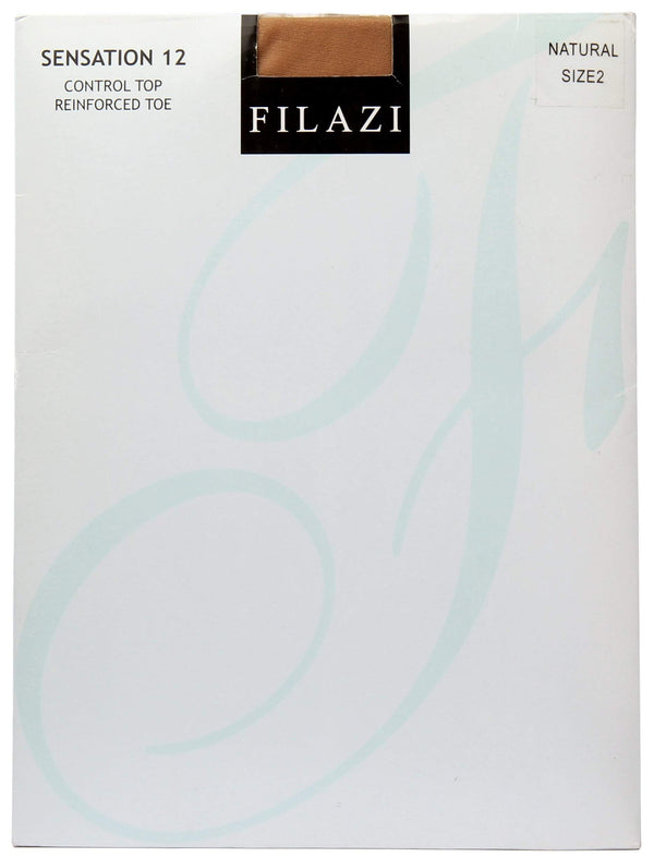 Filazi Sensation 12 Denier Control Top Reinforced Toe Women Tights. - 13th Avenue