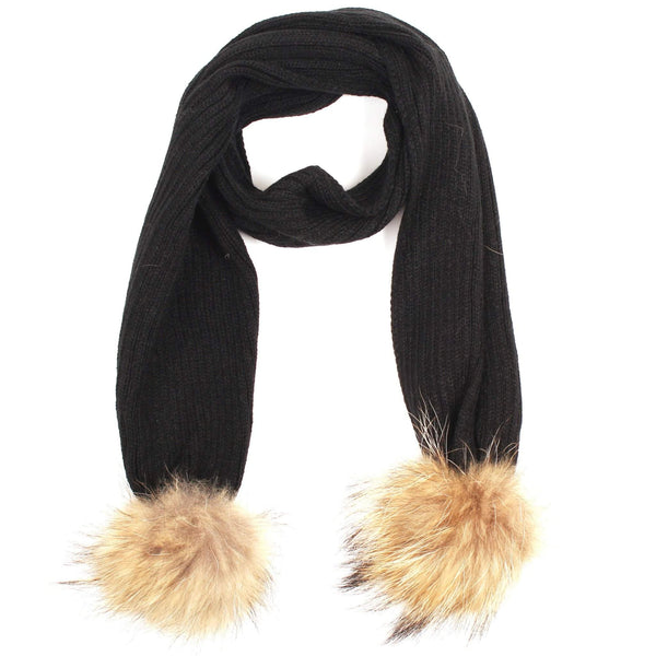 Sanremo Girls Scarf With Pompom - 13th Avenue