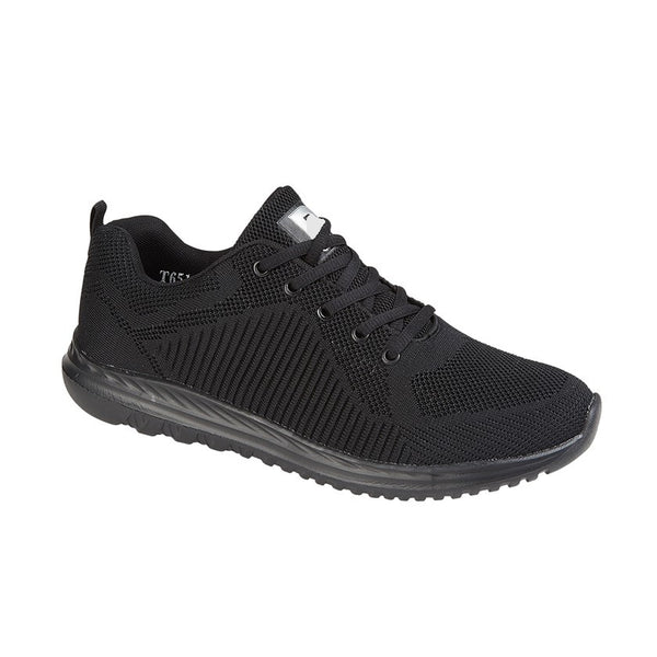 Rdek FREEWAY Men's Black Textile Mesh Trainer - 13th Avenue