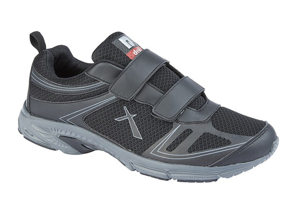 Rdek ORKNEY Men's Black Mesh/PU Trainer - 13th Avenue