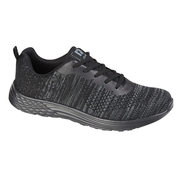 Rdek SHARK Men's Black/Grey Textile Mesh Trainer - 13th Avenue