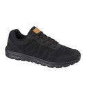 Rdek HYDE PARK Men's All Black Textile Mesh Trainer - 13th Avenue