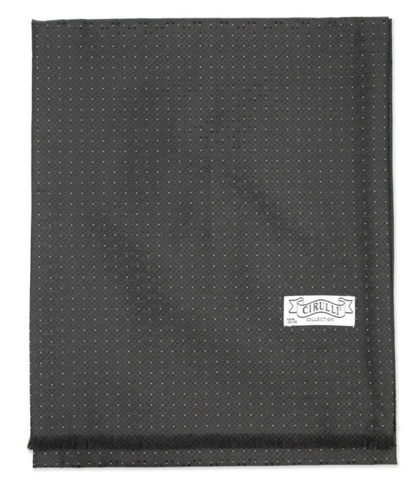Cirulli Black Reversible Men Scarf - 13th Avenue