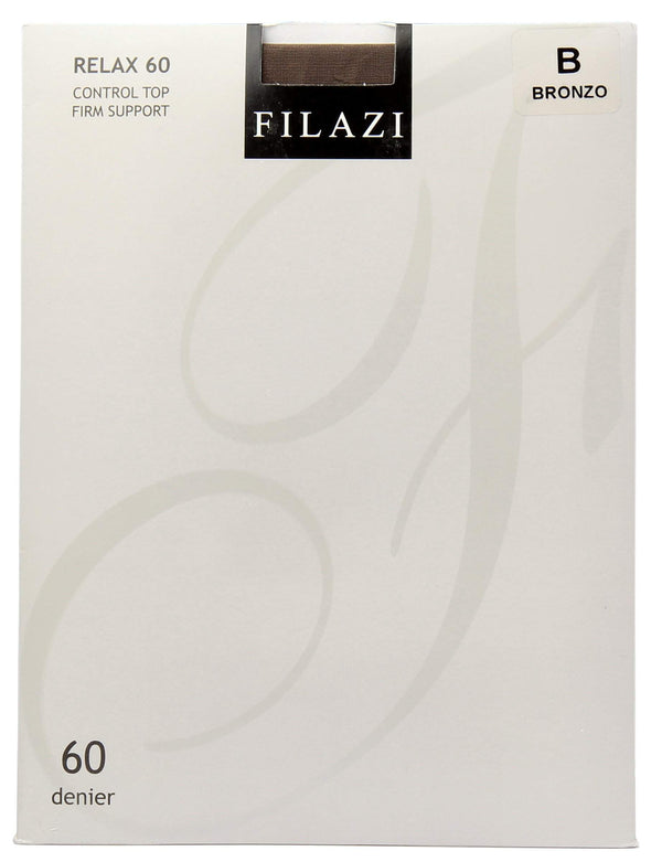 Filazi Relax 60 Denier Control Top Firm Support Women Tights. - 13th Avenue