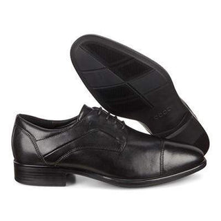 ECCO Citytray Mens Black Shoe - 13th Avenue
