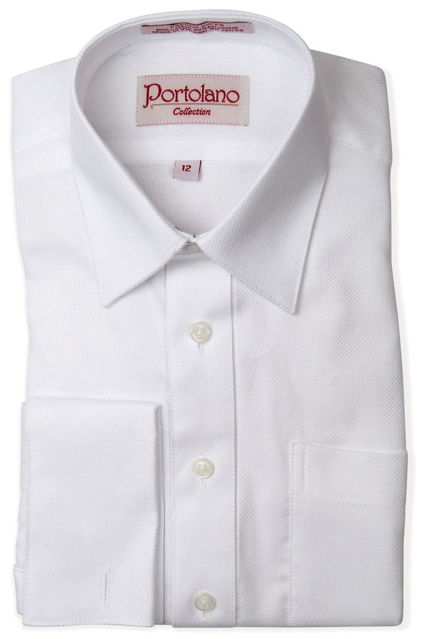 Portolano Boys Shirt French Cuff - 13th Avenue