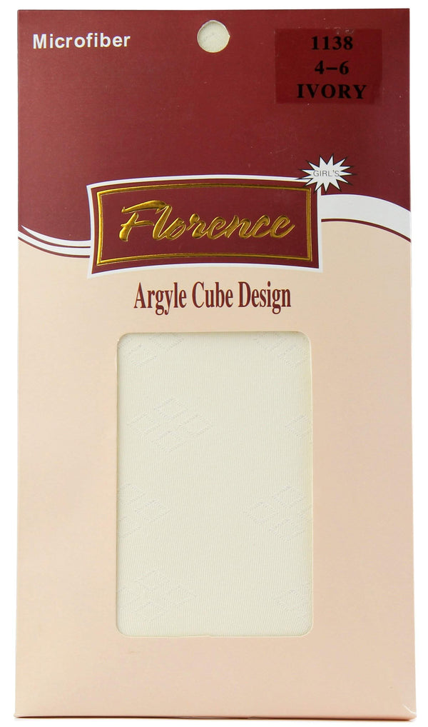 Florence Girls Argyle Cube Design Tights Style: 1138 - 13th Avenue