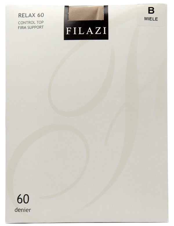 Filazi Relax 60 Denier Control Top Firm Support Women Tights. - 13th Avenue