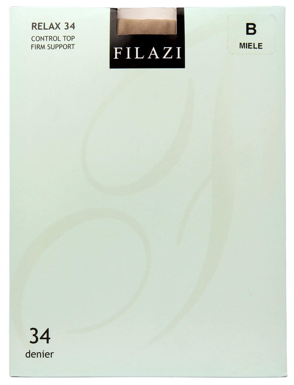 Filazi Relax 34 Denier Control Top Firm Support Women Tights. - 13th Avenue