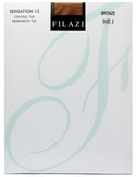 Filazi Sensation 12 Denier Control Top Reinforced Toe Women Tights. - 13th Avenue