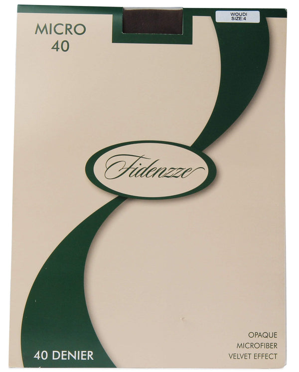 Fidenzze Opaque Microfiber Velvet Effect Women Tights Micro 40 Style: 48 - 13th Avenue